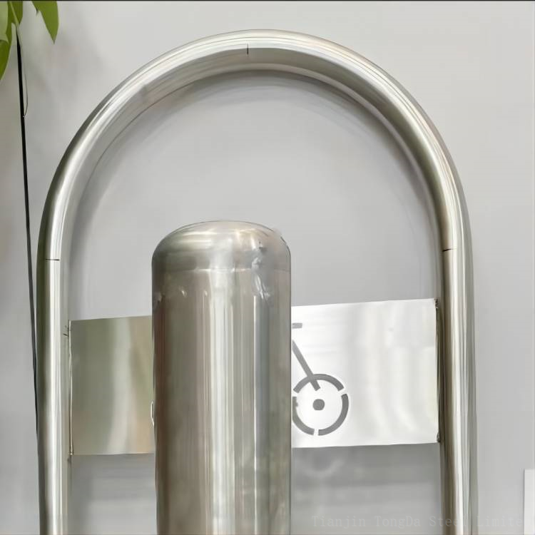 SS316 Stainless Steel Railing With Bicycle Logo